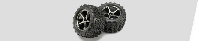 Tyres & Wheels E-Revo 1/8 Brushless V2