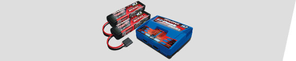 Batterie e caricabatterie Rustler 4x4