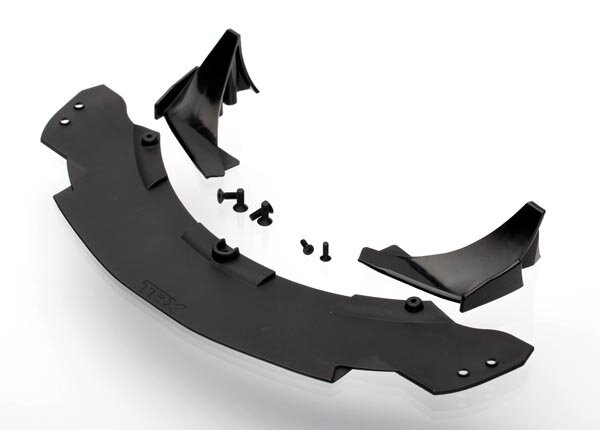 Traxxas TRX6433 Spoiler front with canards right and left XO-1