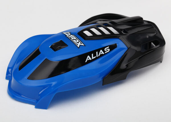 Traxxas TRX6612 Hood blue incl. mounting screws for LaTrax Alias