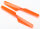 Traxxas TRX6630 Rotor blade set orange (2 pieces) for LaTrax Alias