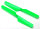 Traxxas TRX6631 Rotor blade set green (2 pieces) for LaTrax Alias