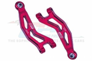 Aluminum 7075 Alloy Front Steering Block Upgrade For Arrma 1/14 Mojave GROM RC Truck (Blue) - Includes Bearings - View #2