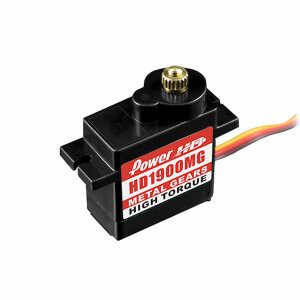 POWER HD M8H Micro Servo - Coreless Motor, Titanium & Steel Gears, High Torque
