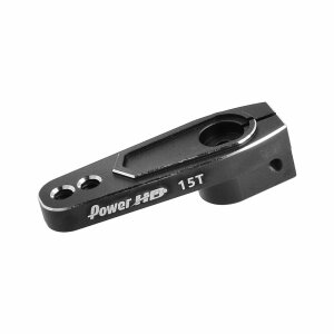 Power HD AP2530 Servohorn Aluminium 15T Aufnahmen bei 25mm und 30mm