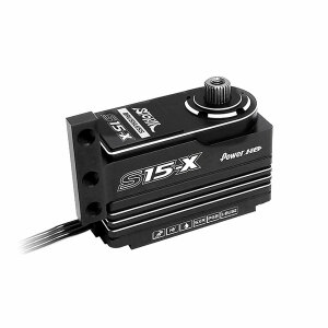 Power HD S15-X Low Profile HV-Servo Digital Brushless CNC-Gehäuse Titiangetriebe 16,5KG - 0,05sec bei 8,4V