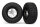 Traxxas TRX6873X complete wheels ultra-soft split-spoke black-chrome (2 pcs.)