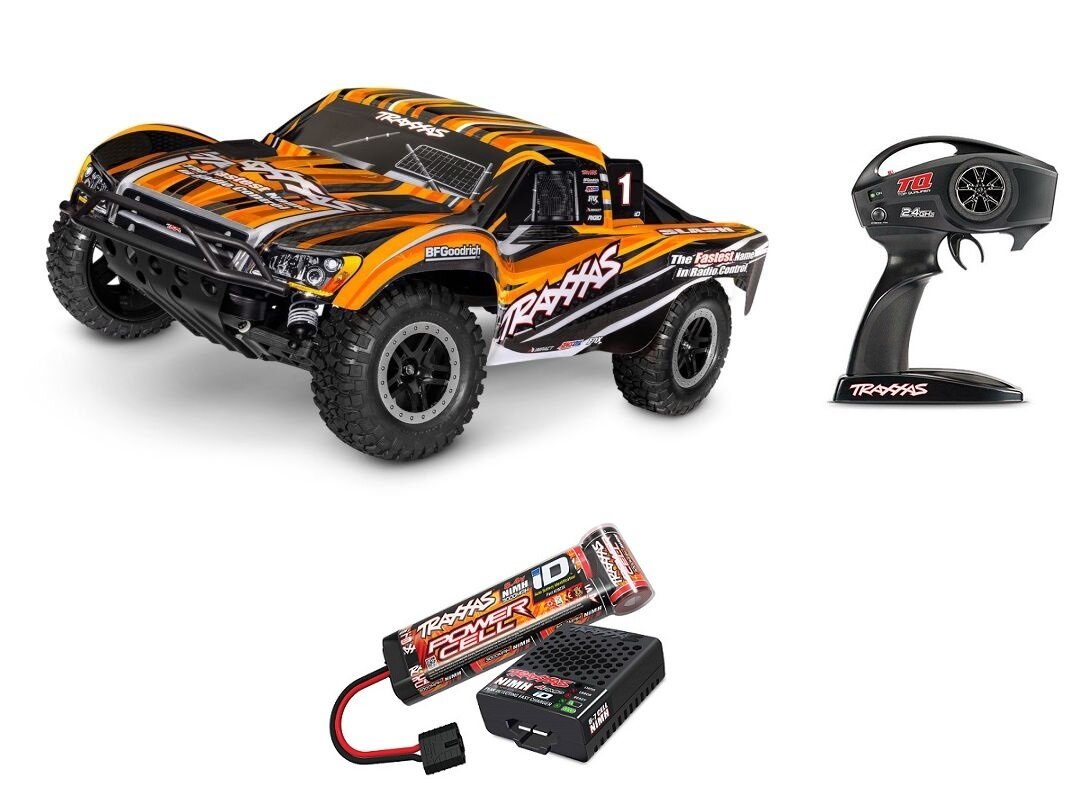 Traxxas TRX58234-8 Slash 1-10 2WD HD Clipless Brushed RTR incl