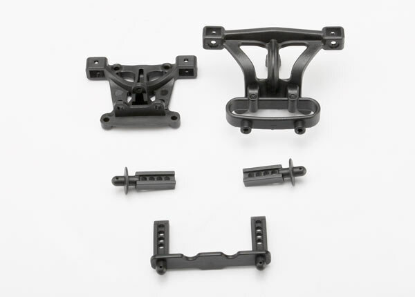 Traxxas TRX7015 Body mounts, front and rear