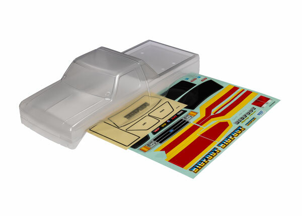 Carrosserie Transparente Bigfoot #1 Pour Camion RC Traxxas échelle 1/10 - Inclut Masque Fenêtres Et Autocollants - Modèle Officiel
