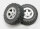 Traxxas TRX7073 Tyres on rim Satin Chrome 1:16 Slash (2 pcs)