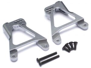 Boom Racing BR682005GM Aluminum Rear Shock Tower - 1 Pair Gun Metal for Vaterra K5 Blazer Ascender