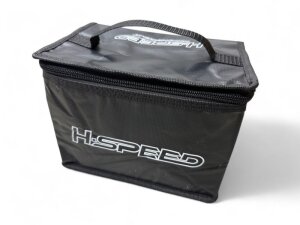 HSPEED HSP0010 LIPO Bag schwarz groß 210x160x150