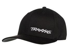 Traxxas TRX1187-Blw-Lxl Flex Hat Curve Bill Blk/Wht Lx