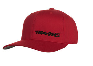 Traxxas TRX1187-RBL-LXL FLEX HAT CURVE BILL rouge/BLK LX
