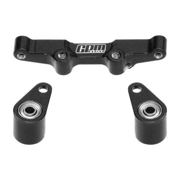 Supporto Ammortizzatore Posteriore GPM Racing In Alluminio Grigio Per Losi 1/18 Mini-T 2.0