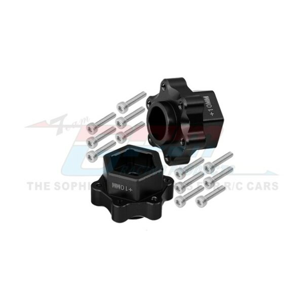 GPM-LMT010W- 10-BK Convertitore di adattatori esagonali in alluminio , 17,91