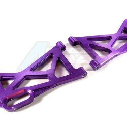 Braccio Inferiore In Alluminio GPM BJ05556 Per HPI Baja 5B SS - Argento