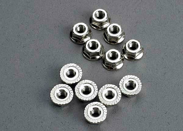Traxxas TRX2744 3mm nuts with flange