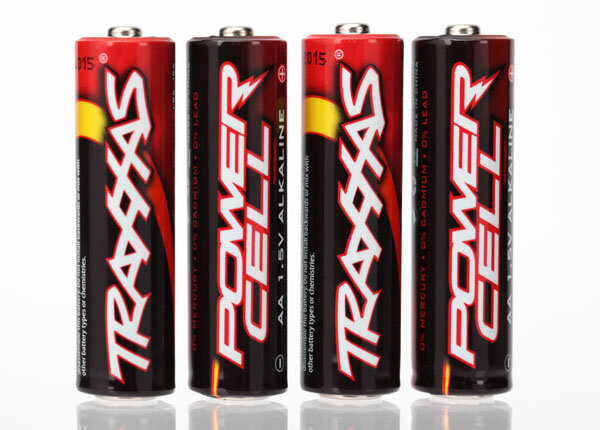 Traxxas TRX2914 2914 Power Cell AA Alkaline Batterie 4 Stück