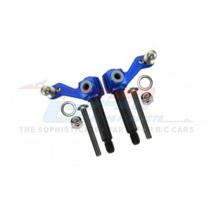 GPM Aluminium Rear Wheelie Bar Für Tamiya Lunch Box – 1 Set In Blau | Tuning Teil Für RC-Modellauto