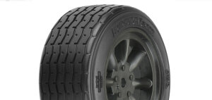 Proline 10140-18 VTA tyre front (26mm) glued on rim black...