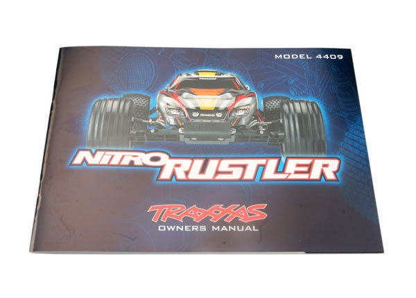 Traxxas OWNERS MANUAL, NITRO RUSTLER 8,91 €
