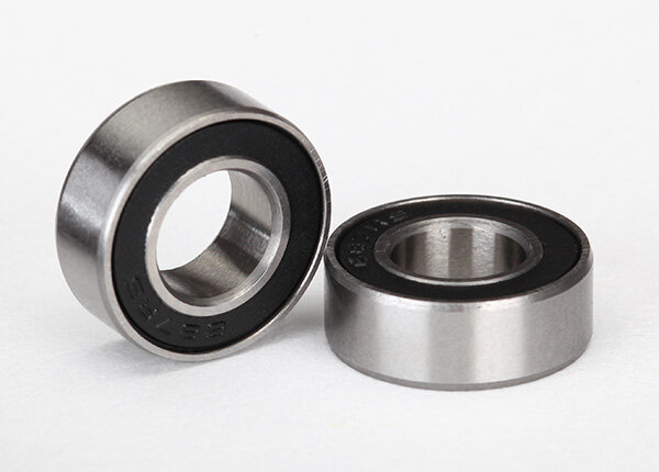 Traxxas TRX5103A Ball bearing, black, rubber seal (7x14x5mm) (2)