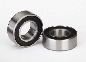 Traxxas TRX5103A Ball bearing, black, rubber seal...