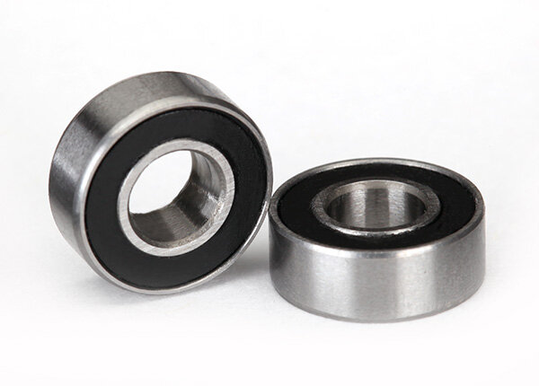 Traxxas TRX5116A Ball bearing, black, rubber seal (5x11x4mm) (2)