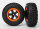 Traxxas Reifen+Felge montiert Slash vo schw/orange Beadlock (2 Stk.)