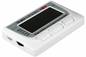 Yuki Model 700225 Digital Battery Capacity Tester LiPo...