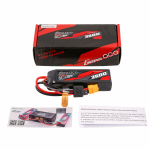 Pacco Batteria Gens Ace B-TX-3500-1S1P Lipo 3500mAh 3,7V Per JR