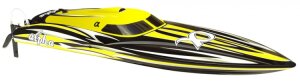 Joysway JW8901Y Alpha 1000mm Brushless V-Boat ARTR Yellow