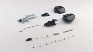 Joysway JW82054 Scale Outbord Engine and Rudder Set Mad Shark V3