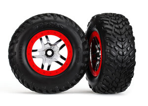 Traxxas tyre+rim mounted 2.2/3.0 SCT split-spoke/foam...
