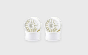 Carisma 16508 Carisma - M48S Multi Spoke Wheels Set (WHITE)