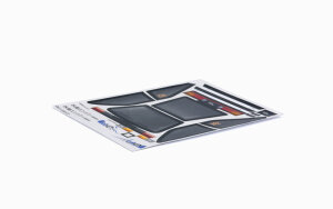 Carisma 16536 Carisma RC - GT24 Toyota AE86 H2 Concept Body Sticker Set