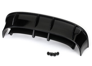 Traxxas Wing, Ford Fiesta ST Rally (nero)/ hardware