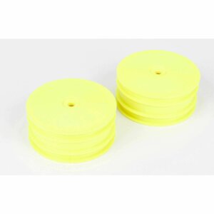 TLR - Team Losi Racing TLR43004 1/10 Buggy 2.2 Räder 12mm Sechskant Gelb (2): 22-4