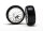 Traxxas TRX7573 slick tyres on chrome rim (2 pcs.)