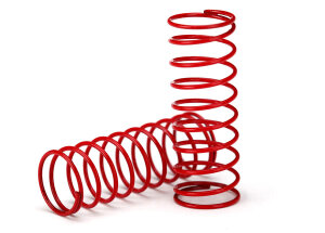 Traxxas TRX7667 shock spring (red) (GTR) (0.412 rate)