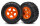 Traxxas TRX7674A Pneumatici su cerchio (SCT arancione) (2 pz.)