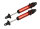 Traxxas TRX7761R shocks, GTX, aluminium, red anodised (complete assembled without springs) (2)