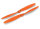 Traxxas TRX7930 Rotorbladenset, oranje (2) (met schroeven) ATON