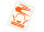 Traxxas TRX7982 stickers, hoge zichtbaarheid, oranje ATON