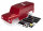 Traxxas TRX8011R Check, Land Rover Defender, rood +stickers voor TRX-4