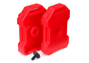 Traxxas TRX8022 Fuel can (red) (2)- 3x8 FCS (1) for TRX-4