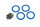 Traxxas TRX8168X Beadlock Rings Blau (2.2) Alu (4) Schrauben