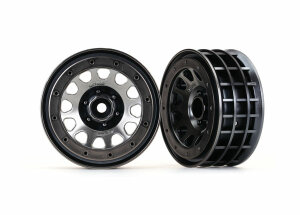 Traxxas TRX8171 Rims Method 105 2.2 (Black chrome,...